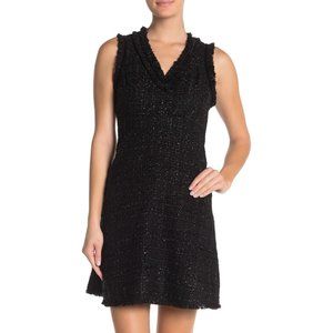 kate spade new york Black Shimmer Tweed Dress